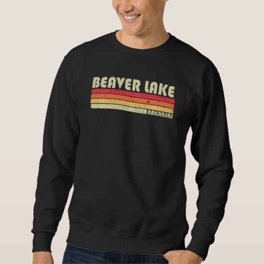Beaver Lake Arkansas Funny Vist camping Trui (Voorkant)