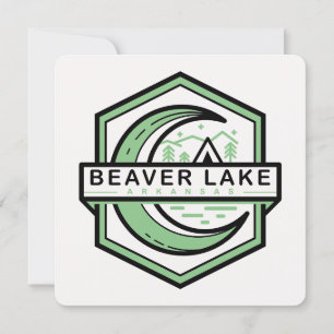 BEAVER LAKE Arkansas maan hexa Kaart