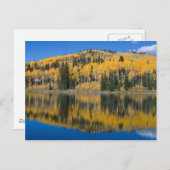 Beaver Lake in het najaar Briefkaart (Voorkant / Achterkant)