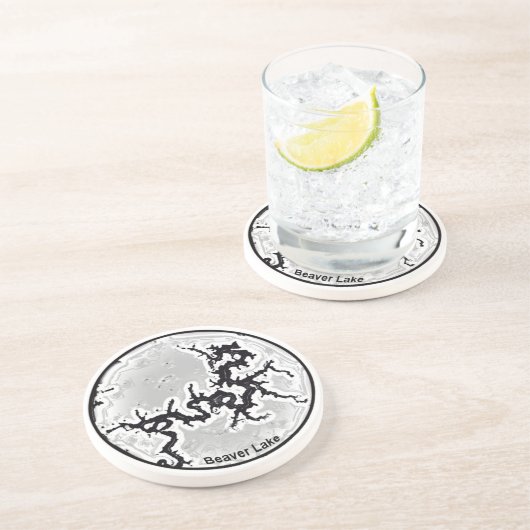 Beaver Lake Onderzetter (Zijkant)