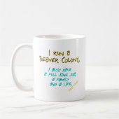 beaver leader turquoise koffiemok (Links)