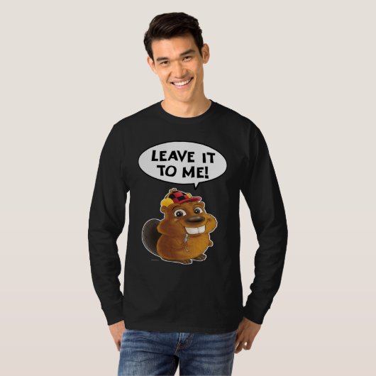 Beaver Leave it to me T-shirt (Voorkant volledig)