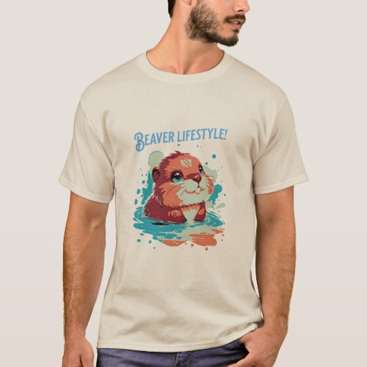Beaver Lifestyle T-shirt (Voorkant)