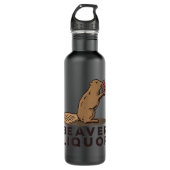 Beaver Liquor Drink Waterfles (Voorkant)