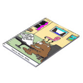 Beaver Living Wills Rick London Funny Notitieboek (Linkerzijde)