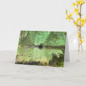 Beaver Lodge II: Digitaal getransformeerd bos Pond Kaart (Gele Bloem)