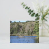 Beaver Lodge in COLEBROOK, CT Briefkaart (Staand voorkant)