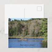 Beaver Lodge in COLEBROOK, CT Briefkaart (Voorkant / Achterkant)