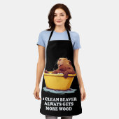 Beaver Lover Bath Schort (Gedragen)