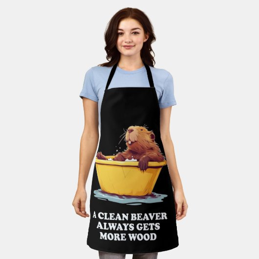 Beaver Lover Bath Schort (Gedragen)
