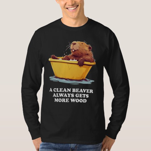 Beaver Lover Bath T-shirt (Voorkant)