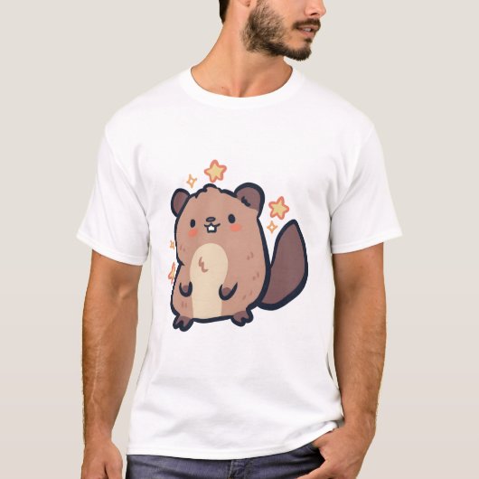 Beaver Magic T-shirt (Voorkant)