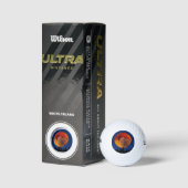 Beaver Moon in november Golfballen (Verpakking)