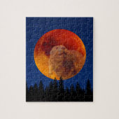 Beaver Moon in november Legpuzzel (Verticaal)