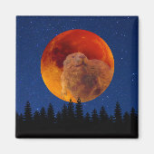 Beaver Moon in november Magneet (Voorkant)