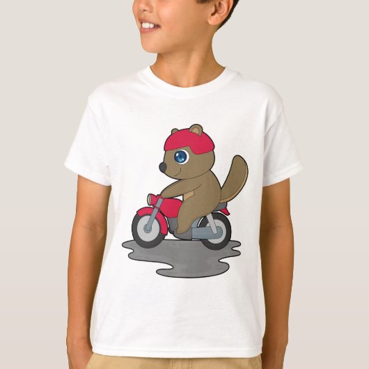 Beaver Motorcycle T-shirt (Voorkant)