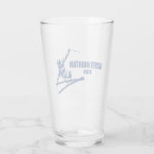 Beaver Mountain Resort Utah Skier Glas (Achterkant)