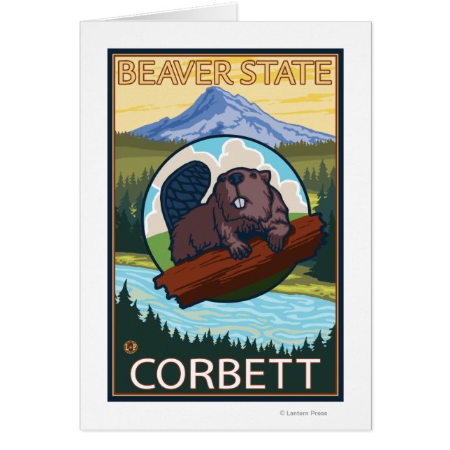 Beaver & Mt. Hood - Corbett, Oregon (Voorkant)