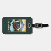 Beaver & Mt. Hood - Mosier, Oregon Bagagelabel (Voorkant horizontaal)