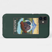 Beaver & Mt. Hood - Mosier, Oregon Case-Mate iPhone Case (Achterkant (horizontaal))
