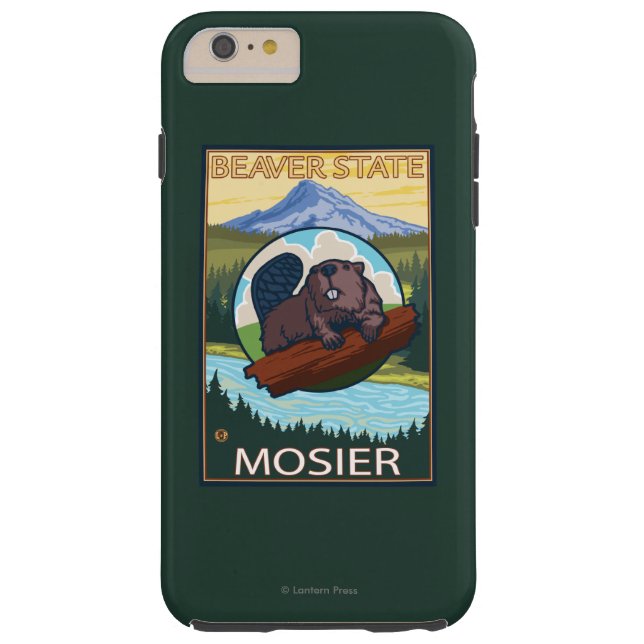 Beaver & Mt. Hood - Mosier, Oregon Case-Mate iPhone Case (Achterkant)
