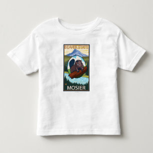 Beaver & Mt. Hood - Mosier, Oregon Kinder Shirts