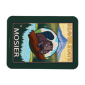 Beaver & Mt. Hood - Mosier, Oregon Magneet (Horizontaal)