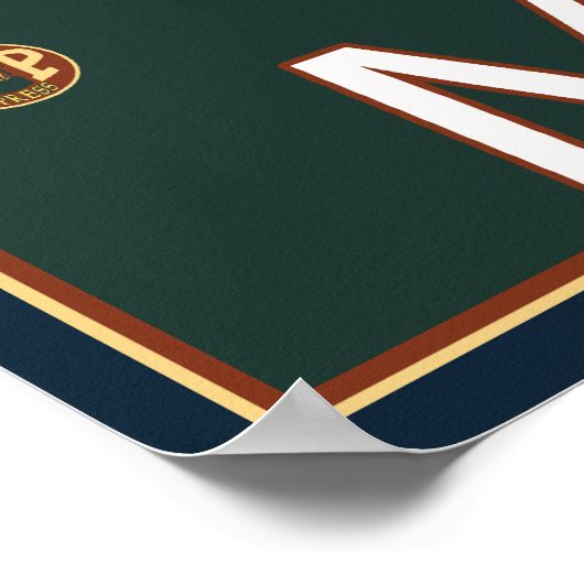 Beaver & Mt. Hood - Mosier, Oregon Poster (Hoek)