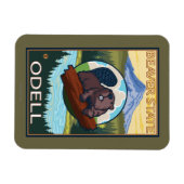Beaver & Mt. Hood - Odell, Oregon Magneet (Horizontaal)