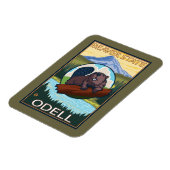 Beaver & Mt. Hood - Odell, Oregon Magneet (Linkerzijde)