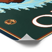 Beaver & Mt. Hood - Odell, Oregon Poster (Hoek)