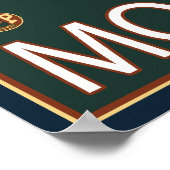 Beaver & Mt. Hood, Oregon Poster (Hoek)