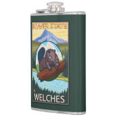 Beaver & Mt. Hood - Welches, Oregon Heupfles (Links)
