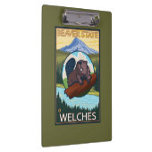 Beaver & Mt. Hood - Welches, Oregon Klembord (Rechts)