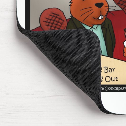 Beaver Networking Funny geeft T - shirts en Kaarte Muismat (Hoek)