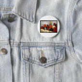 Beaver Networking Funny geeft T - shirts en Kaarte Ronde Button 5,7 Cm (In situ)