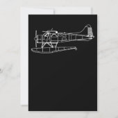 Beaver on Floats Zee Planet Pilot Front & Back Kaart (Voorkant)