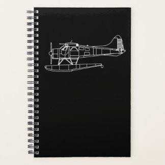 Beaver on Floats Zee Planet Pilot Front & Back Planner