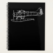 Beaver on Floats Zee Planet Pilot Front & Back Planner (Voorkant)