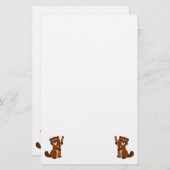 Beaver-ontwerp Briefpapier (Voorkant / Achterkant)