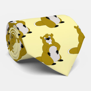 Beaver-ontwerp Stropdas