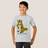 Beaver-ontwerp T-shirt (Voorkant volledig)