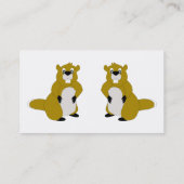 Beaver-ontwerp Visitekaartje (Achterkant)