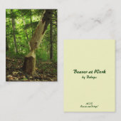 Beaver op Work ATC Visitekaartje (Voorkant / Achterkant)