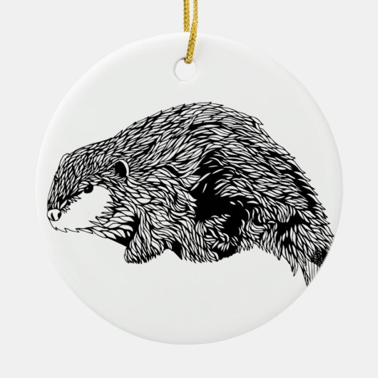 Beaver Ornament (Voorkant)