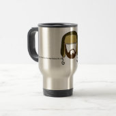 Beaver Pet Bill Travel Mug Reisbeker (Voorkant links)