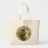 Beaver Photo Canvas Bag Grote Tote Bag (Voorkant)