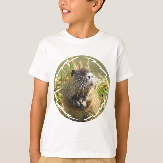 Beaver Photo Kind T-Shirt (Voorkant)