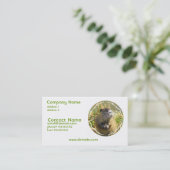 Beaver Photo Visitekaartje (Staand voorkant)