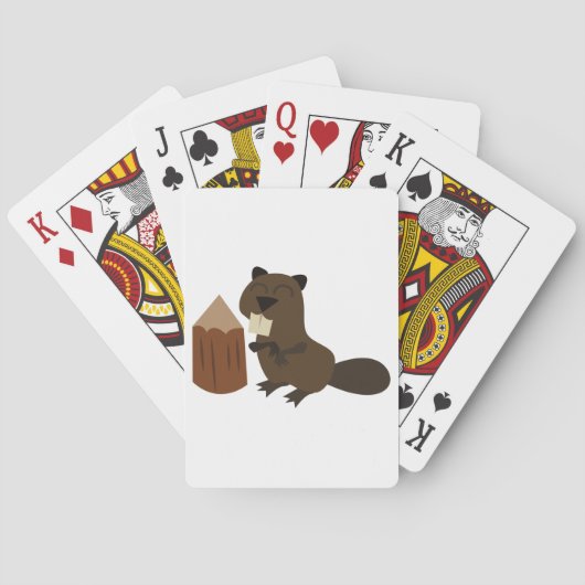 Beaver Pokerkaarten (Achterkant)